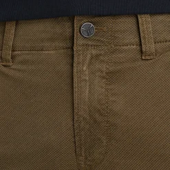 PME Legend Nordrop Tapered Fit Cargo Broek Met Print Bruin Discount