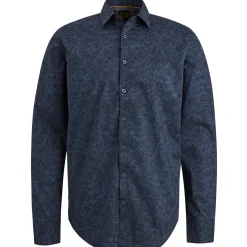 PME Legend Overhemd Met Allover Print Blauw Hot