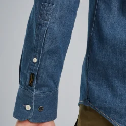 PME Legend Overhemd Met Indigo Wassing Blauw Cheap