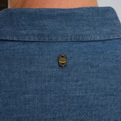 PME Legend Overhemd Met Indigo Wassing Blauw Cheap