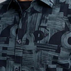 PME Legend Overhemd Met Korte Mouwen Blauw Store