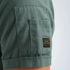 PME Legend Overhemd Met Korte Mouwen Blauw Shop