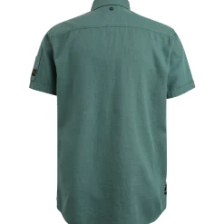 PME Legend Overhemd Met Korte Mouwen Blauw Shop