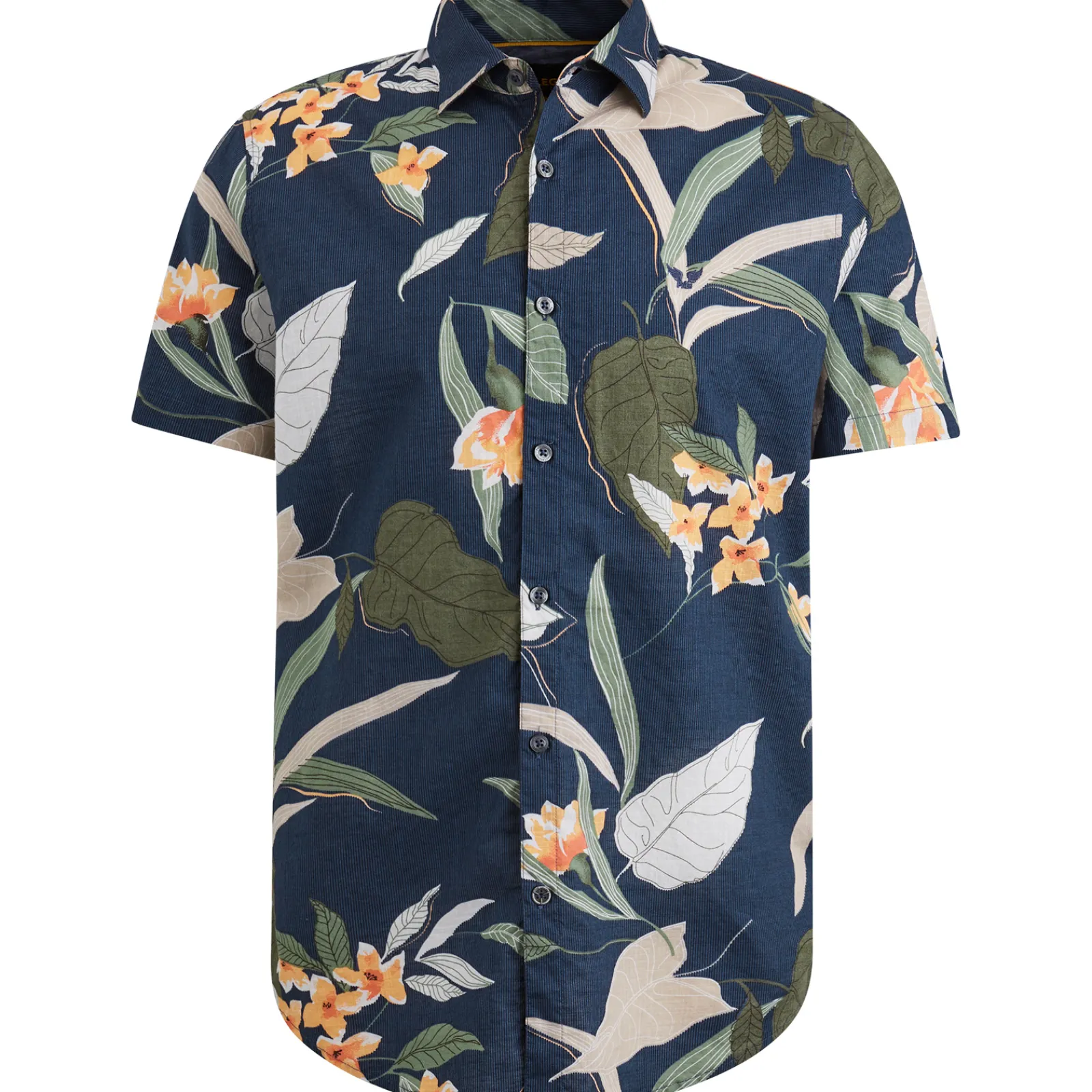 PME Legend Overhemd Met Korte Mouwen Blauw New