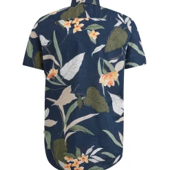 PME Legend Overhemd Met Korte Mouwen Blauw New