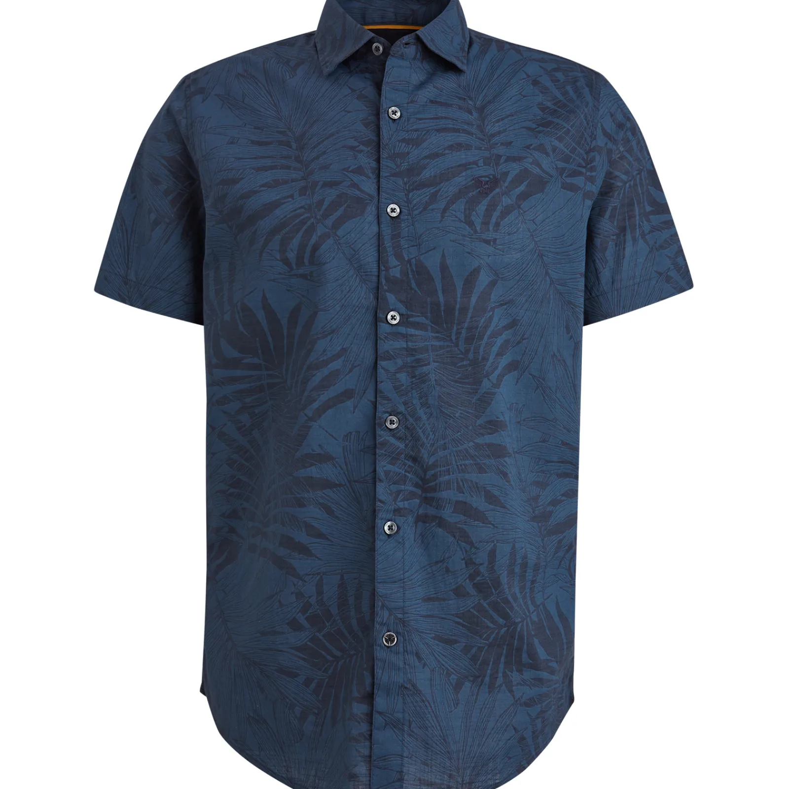 PME Legend Overhemd Met Korte Mouwen Blauw Hot