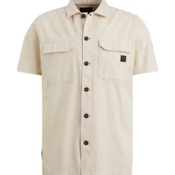 PME Legend Overhemd Met Korte Mouwen Beige New