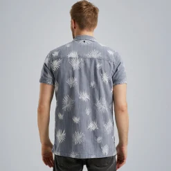 PME Legend Overhemd Met Korte Mouwen Blauw Cheap