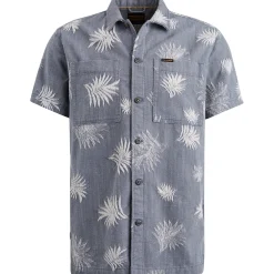 PME Legend Overhemd Met Korte Mouwen Blauw Cheap