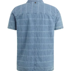 PME Legend Overhemd Met Korte Mouwen Blauw Online