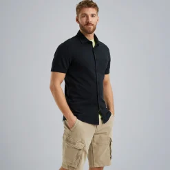 PME Legend Overhemd Met Korte Mouwen Blauw Best