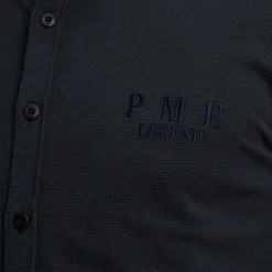 PME Legend Overhemd Met Korte Mouwen Blauw Best