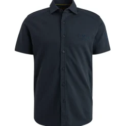 PME Legend Overhemd Met Korte Mouwen Blauw Best