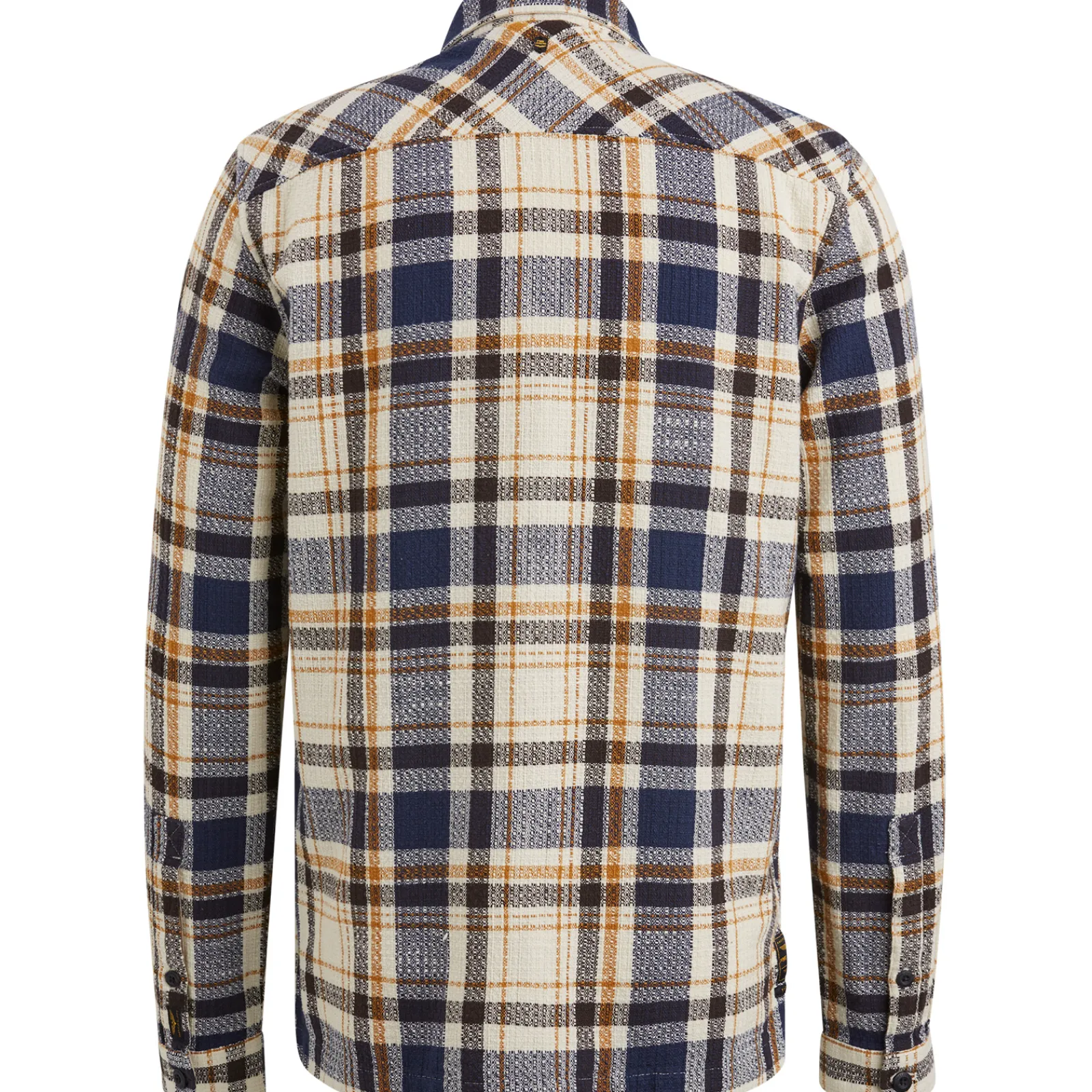 PME Legend Overhemd Met Ruitpatroon Blauw Clearance
