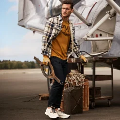 PME Legend Overhemd Met Ruitpatroon Blauw Clearance