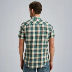 PME Legend Overhemd Met Ruitpatroon Blauw Flash Sale