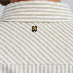 PME Legend Overhemd Met Streeppatroon Groen Store