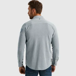 PME Legend Overhemd Van Katoen Blauw Sale