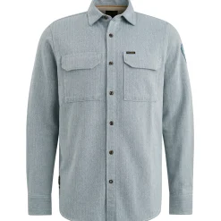 PME Legend Overhemd Van Katoen Blauw Sale