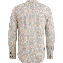 PME Legend Overhemd Van Katoen/linnen Beige Sale