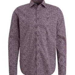 PME Legend Overhemd Van Poplin Katoen Paars Discount