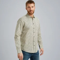 PME Legend Overhemd Van Poplin Katoen Beige Shop