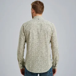 PME Legend Overhemd Van Poplin Katoen Beige Shop