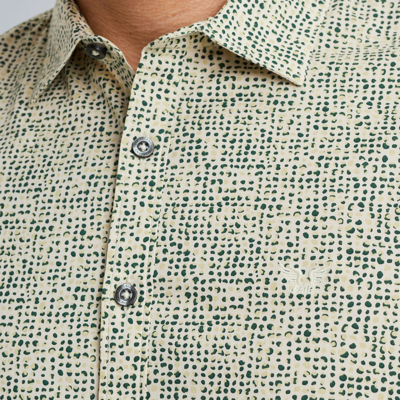 PME Legend Overhemd Van Poplin Katoen Beige Shop
