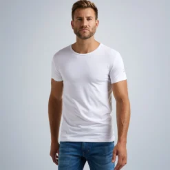 PME Legend 2-Pack Basic T-Shirt Wit Flash Sale