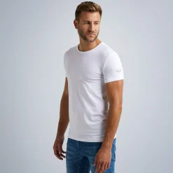 PME Legend 2-Pack Basic T-Shirt Wit Flash Sale