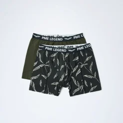 PME Legend 2-pack Boxershorts Groen Sale