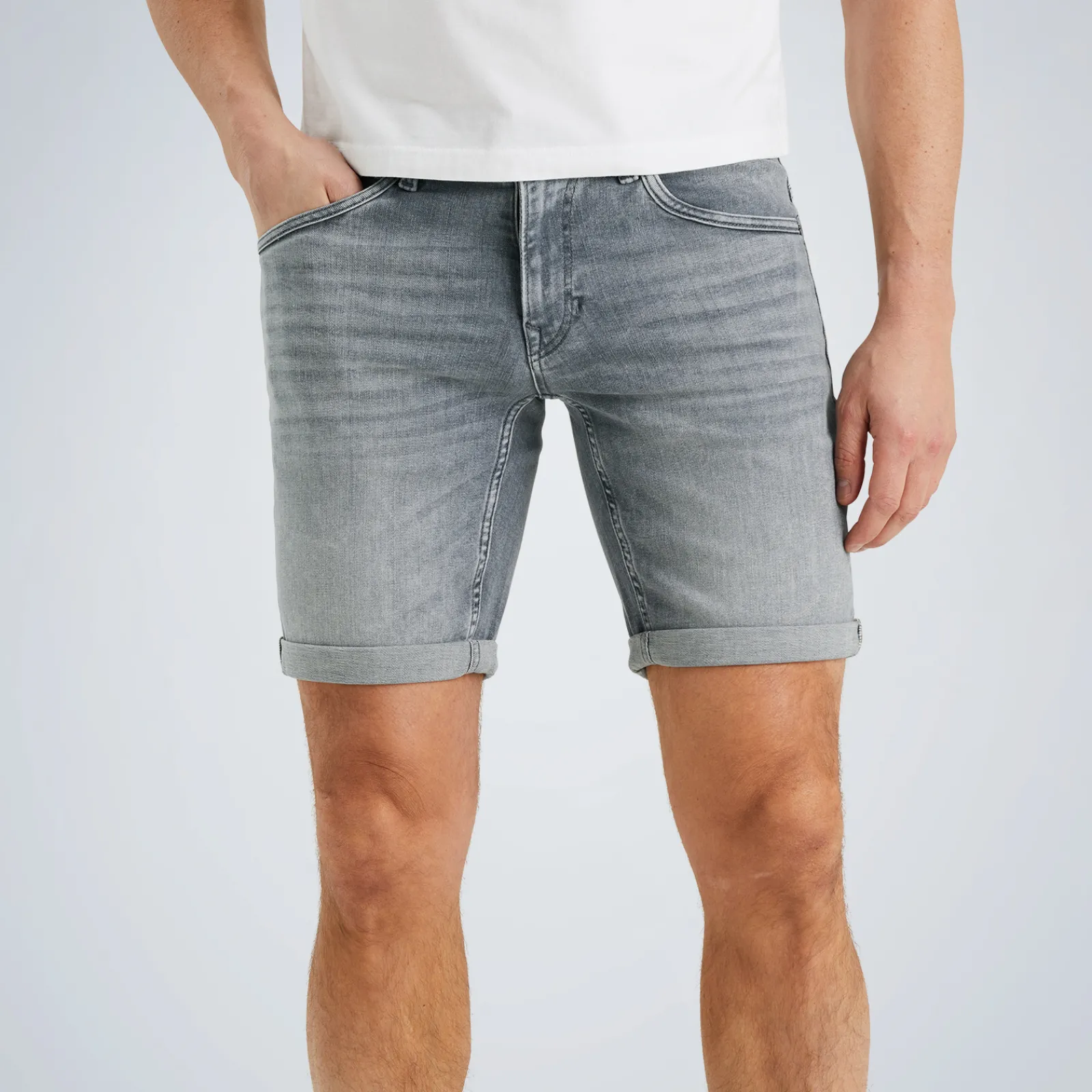 PME Legend Nightflight Regular Fit Shorts Grijs Online
