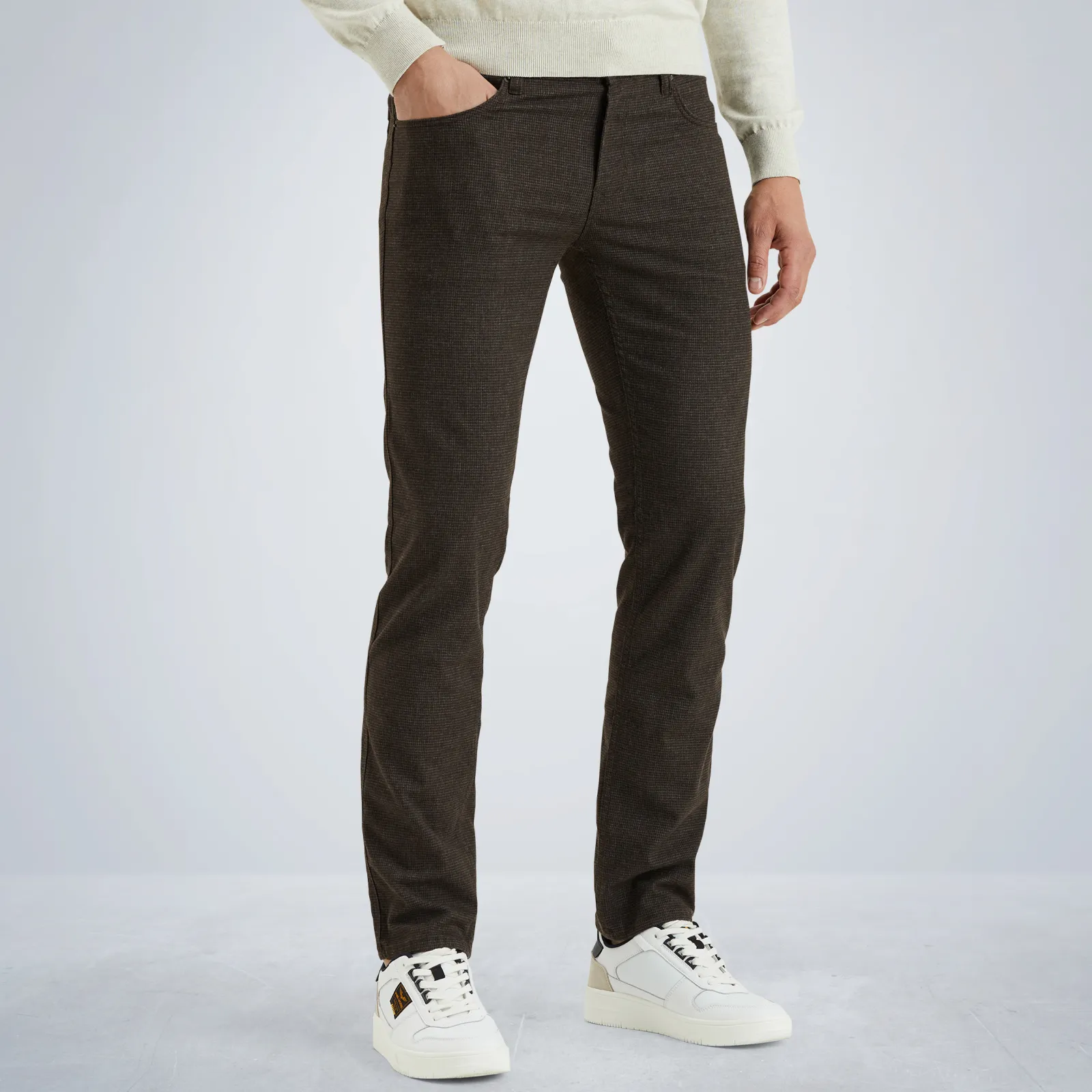 PME Legend Nightflight Regular Fit Broek Bruin Hot