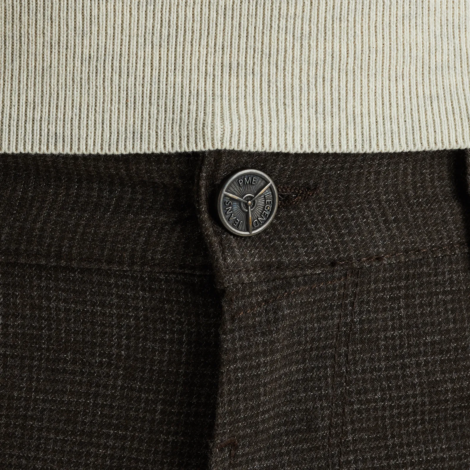 PME Legend Nightflight Regular Fit Broek Bruin Hot