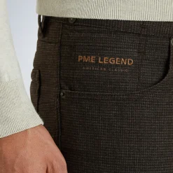 PME Legend Nightflight Regular Fit Broek Bruin Hot