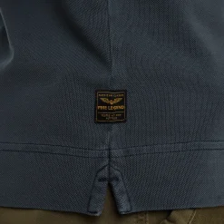 PME Legend Polo Met Lange Mouwen Blauw Best Sale
