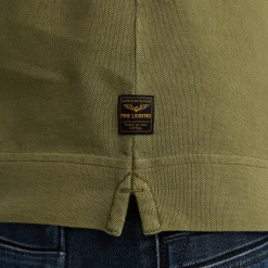 PME Legend Polo Met Lange Mouwen Groen Best Sale