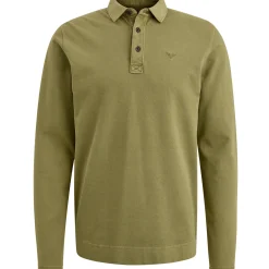 PME Legend Polo Met Lange Mouwen Groen Best Sale