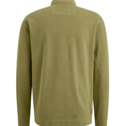 PME Legend Polo Met Lange Mouwen Groen Best Sale