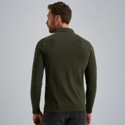 PME Legend Polo Met Lange Mouwen Groen Outlet