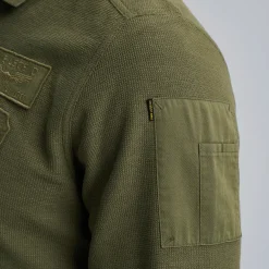 PME Legend Polo Met Lange Mouwen Groen New