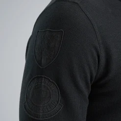 PME Legend Polo Met Lange Mouwen Zwart Best Sale