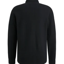 PME Legend Polo Met Lange Mouwen Zwart Best Sale