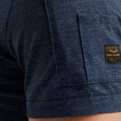PME Legend Polo Van Jersey Blauw Online