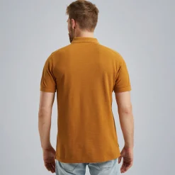 PME Legend Polo Van Slub Piqué Bruin Cheap