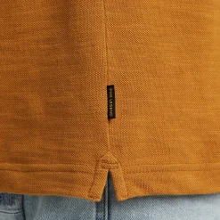 PME Legend Polo Van Slub Piqué Bruin Cheap