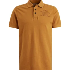 PME Legend Polo Van Slub Piqué Bruin Cheap