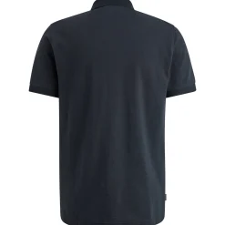 PME Legend Polo Van Slub Piqué Blauw Fashion