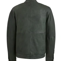 PME Legend Scraper Leren Jas Groen New