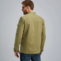PME Legend Shirt Jacket Met Flight Pocket Groen Best